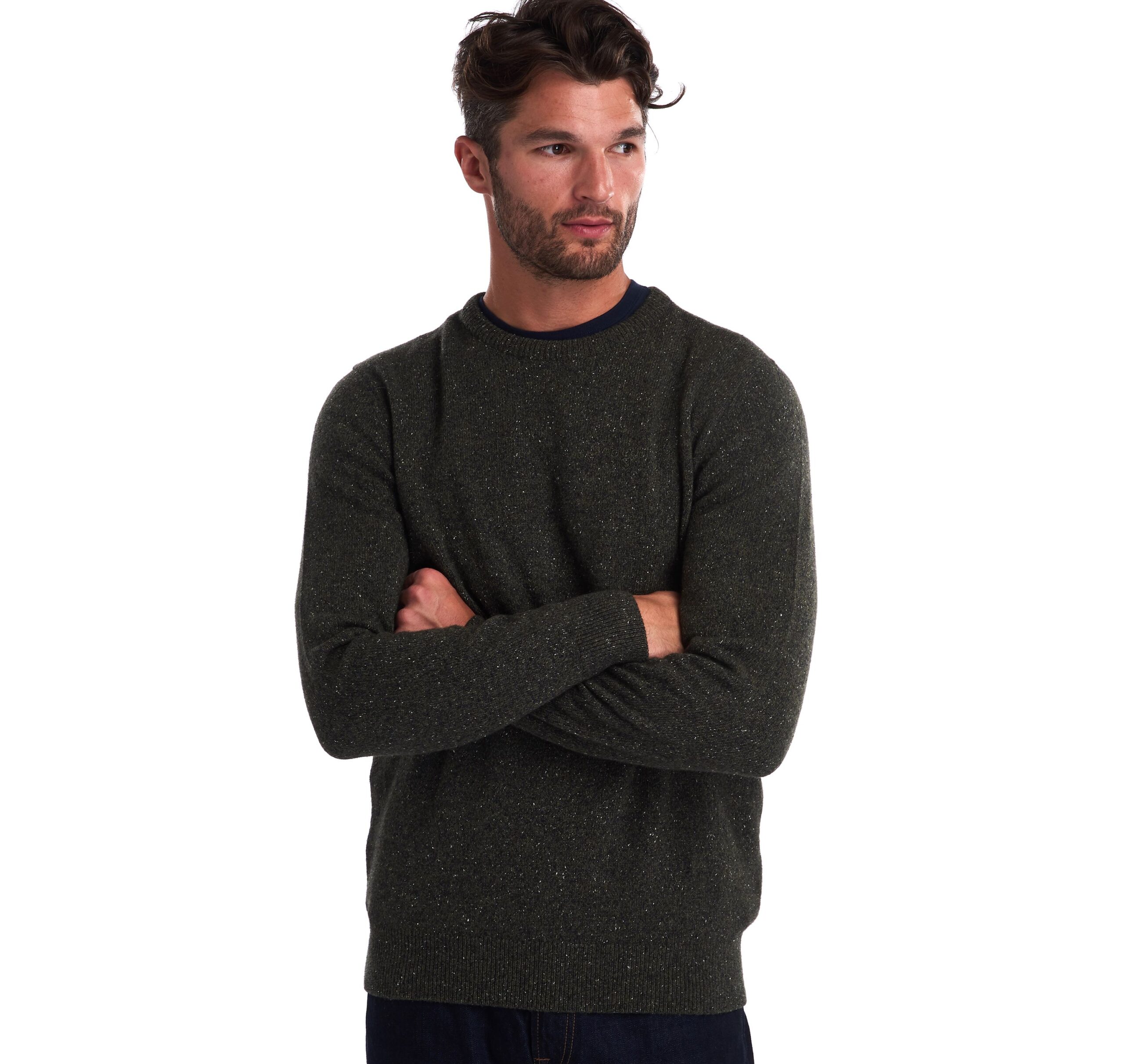 Trui Tisbury Dark Seaweed