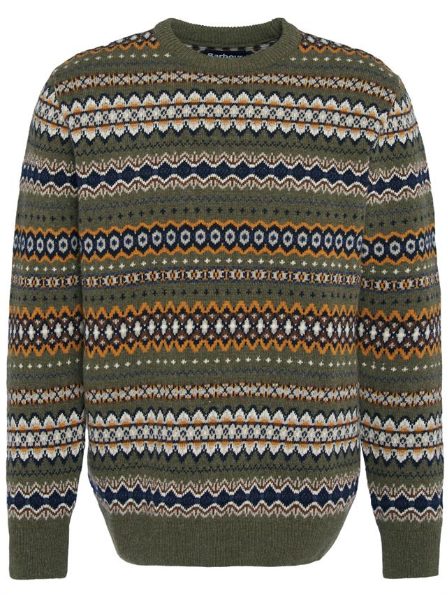 Trui Case Fairisle Willow Green