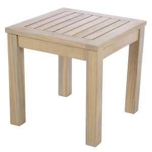 Bijzettafel Bali – Hout – Naturel – L40xB40xH40cm