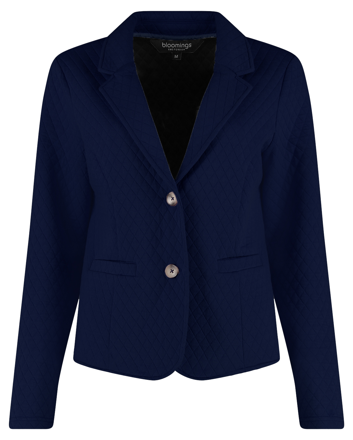 Blazer gestept Navy