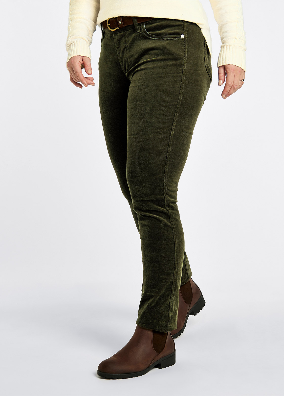 Broek Honeysuckle Olive - Afbeelding 3