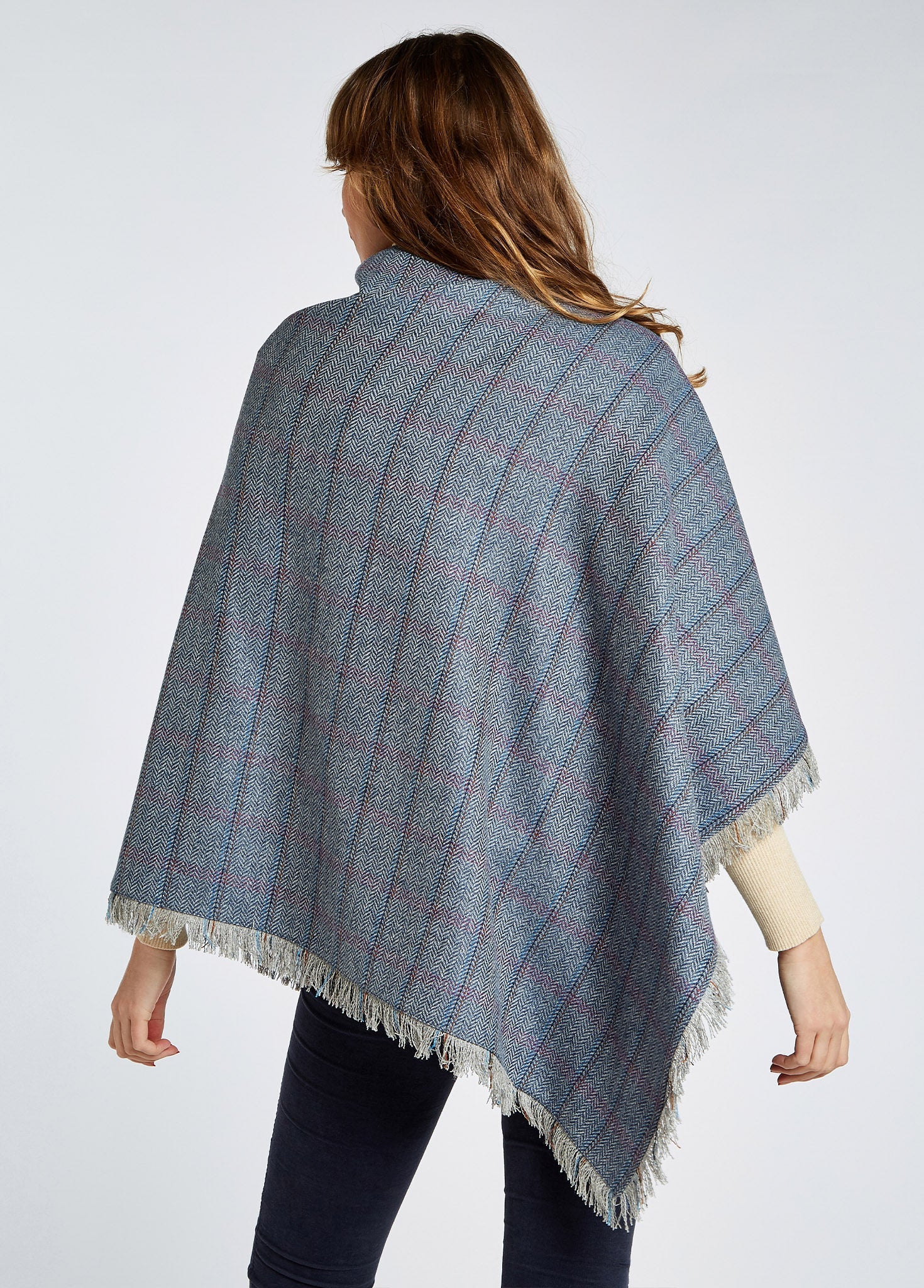 Poncho Hazelwood Denim Haze - Afbeelding 3