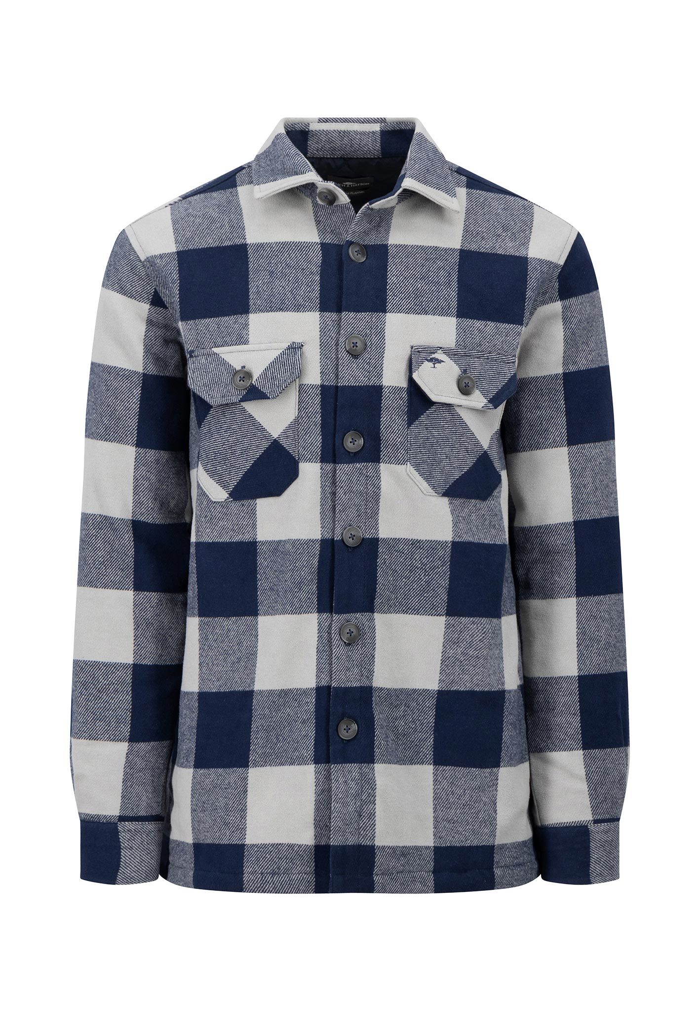 Overshirt Flanel Navy