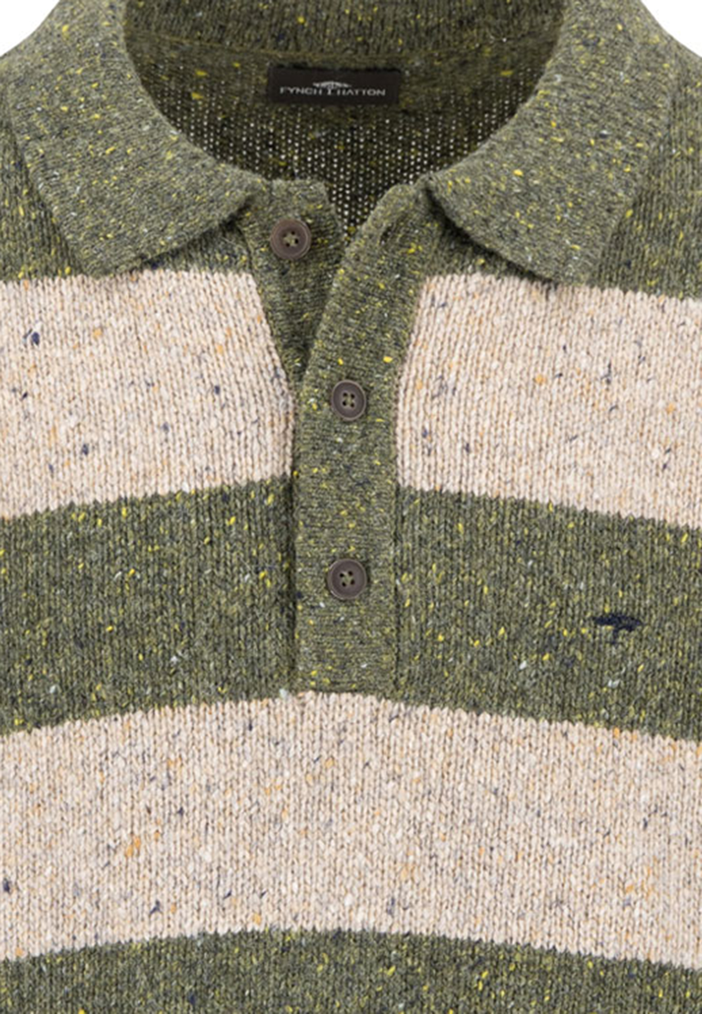 Trui Donegal Dark Ivy - Afbeelding 4