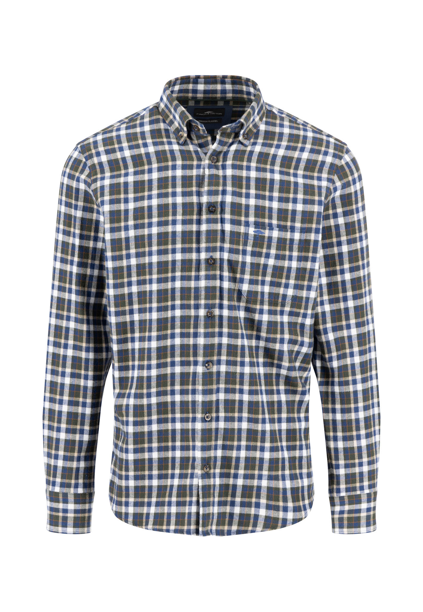 Overhemd Flanel Dark Ivy