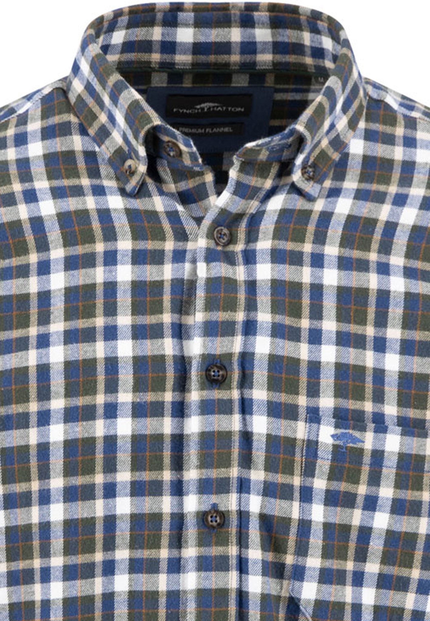 Overhemd Flanel Dark Ivy - Afbeelding 4