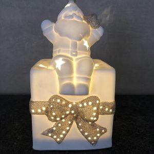 Geschenk met Kerstman (Small)