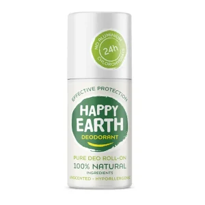 Happy Earth Pure deodorant roll-on unscented (75 ML)