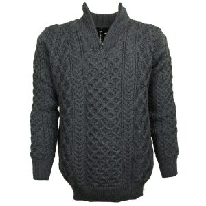 Trui Dromore Navy Marl