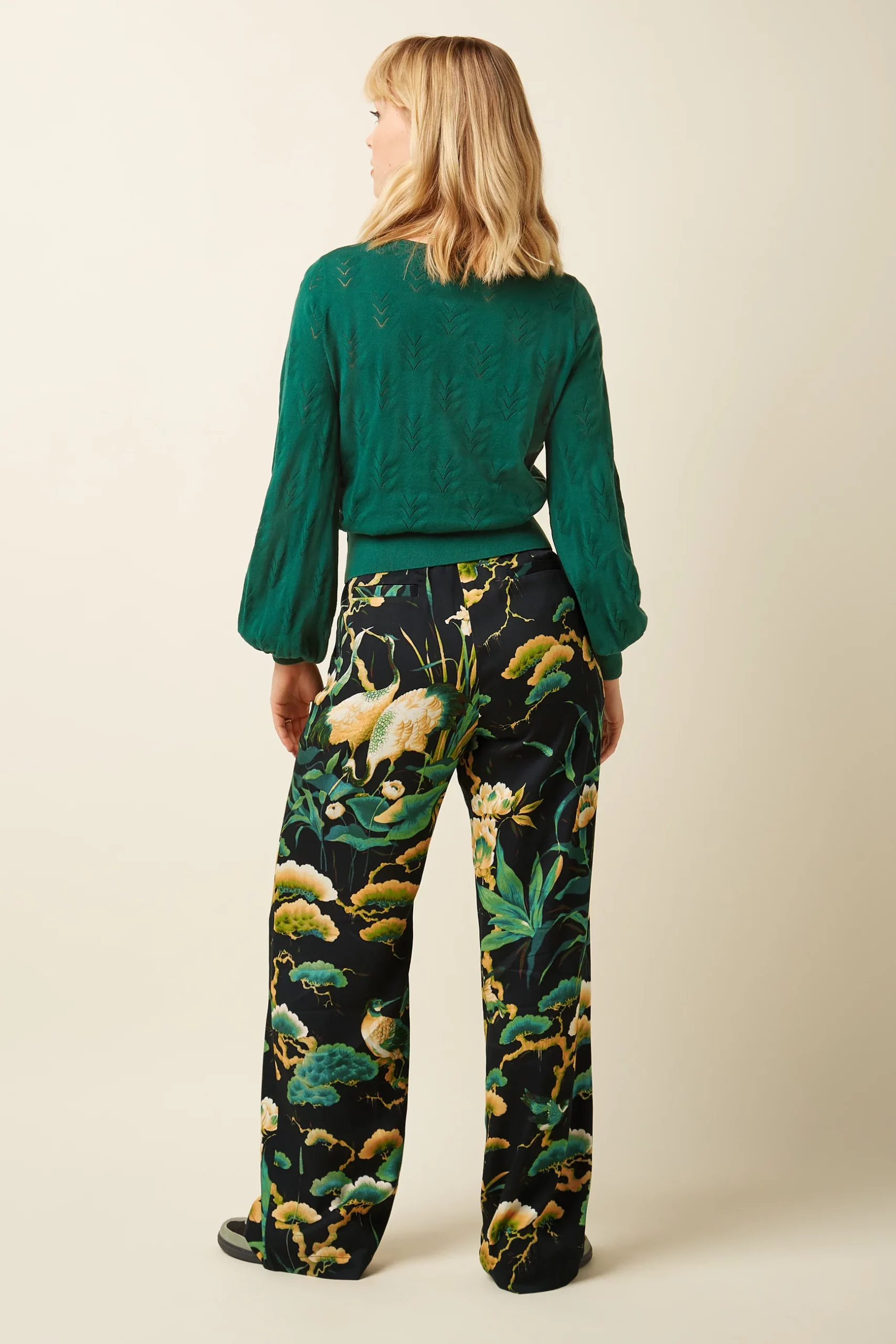 Broek Ethel Neve Black - Afbeelding 4