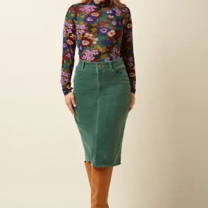 Rok Prisca Corduroy Matcha Green