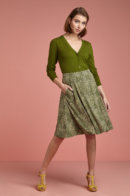 Vest Cardi Cocoon posey green - Afbeelding 3