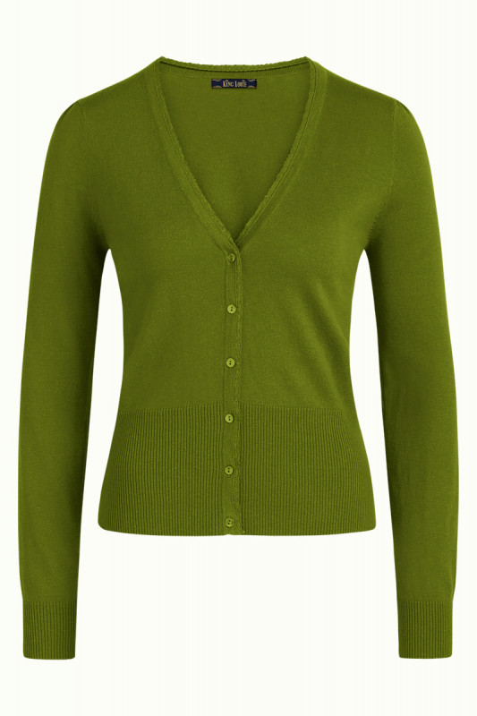 Vest Cardi Cocoon posey green - Afbeelding 5