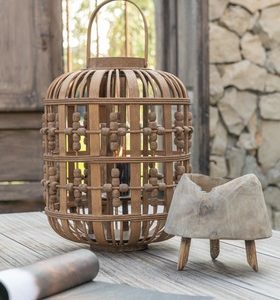 Lantaarn Kralen – Hout – Naturel