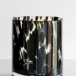 Theelichthouder Oyster Cheetah Midnight