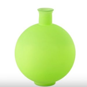 Vaas Ball – Glas – Neon Groen – L34xB34xH44cm