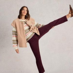 Broek Brooke Mid Plum