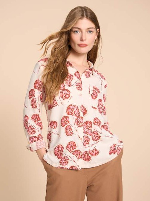 Blouse Sophie Organic Ivory - Afbeelding 2