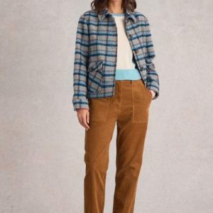 Broek Twister Cord Mid Tan