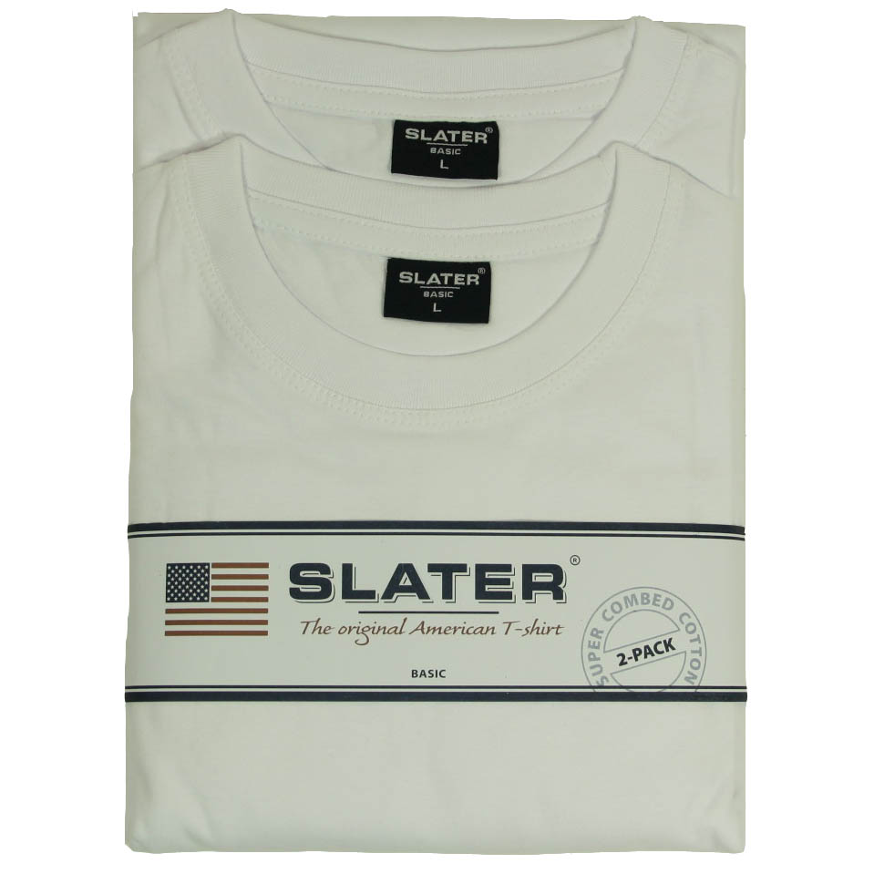 Slater T-shirt Wit - Afbeelding 3