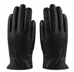 Handschoen Leer Zwart