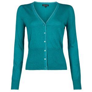 Vest Cocoon Dark Aqua Green