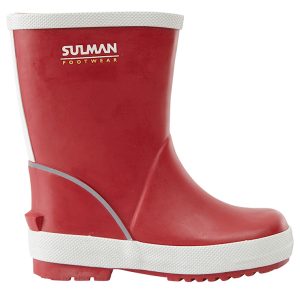 Kinderlaars rubber rood