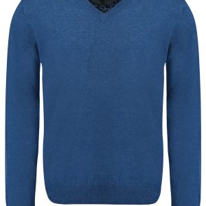 Trui Lambswool Ribon Blue